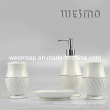 Elegante conjunto de banho de porcelana (wbc0586a)